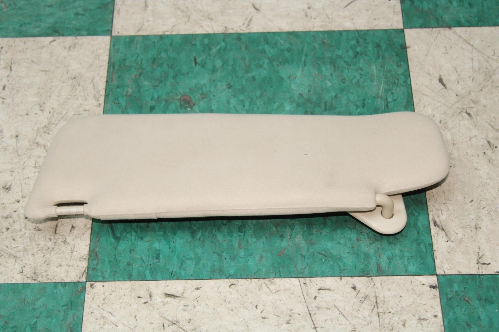 14-17 Ghibli Cream Suede Passenger Right Interior Sunvisor Factory OEM OE WTY