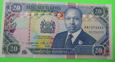 KENYA, 20  SHILLINGS, P#31a, 1993, UNC