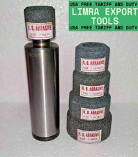 Black Decker Valve Seat Grinder Stone Holder Thread 916 With 5 Pcs Stones