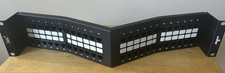Leviton 10G Extreme 48-Port Angled Patch Panel CAT6 Fully Loaded Rack Mount