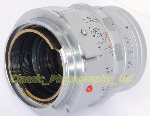 SUMMICRON 1:2/50mm LEITZ SOMNI CLOSE Focus LEICA-M DUAL Range Lens Made in 1968 - Picture 8 of 14