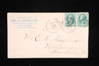 US COVER PHILADELPHIA PENNSYLVANIA ADVERTISING LETTERHEAD ENCLOSED 1882