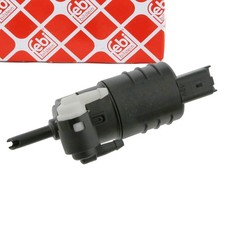 febi Waschwasserpumpe Dualpumpe für RENAULT CLIO 2 TWINGO LAGUNA MEGANE SCENIC