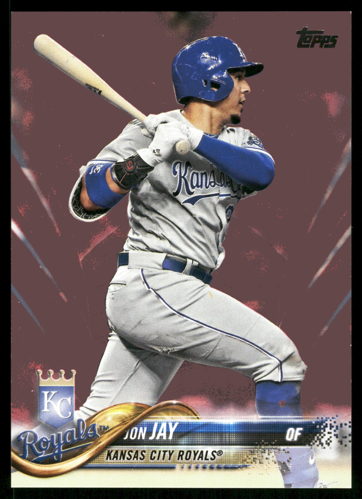 Jon Jay Kansas City Royals 2018 Topps PInk #492 SN /50