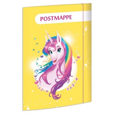 RNK Postmappe Einhornportrait DIN A4 - 10272636