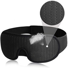 3D Sleeping Mask Block Out Light Soft Padded Sleep Mask For Eyes Slaapmasker Eye