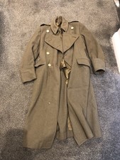 British Army WW2 1940 Pattern Dismounted Greatcoat Restored - 38-40 inch Chest