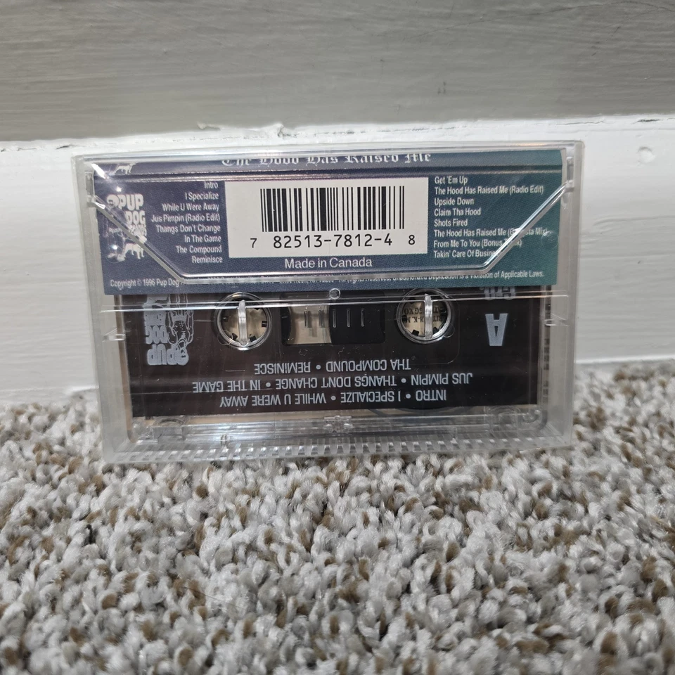 OG Big Dank - The Hood Has Raised Me Arkansas Rap G-Funk Cassette Sealed - Image 4 of 4