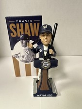2018 Milwaukee Brewers Boston Red Sox Travis Shaw Bobble new In Box