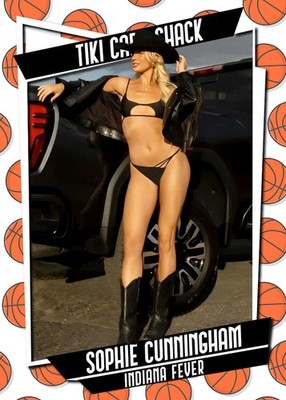 Sophie Cunningham Indiana Fever Guard Hot Custom WNBA ACEO Trading Card