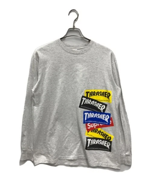 T shirt M Supreme Multi Logo L/S