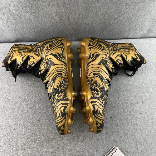 Under Armour Highlight LUX MC Fußballschuhe schwarz gold 1297953-007 Herren 14 - Bild 7 von 18