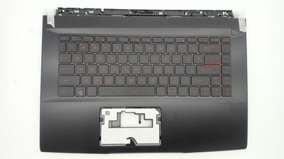 MSI GF65 Thin 9SD-004 MS-16W1 Palmrest Assembly Keyboard Black 957-16W11E-C24