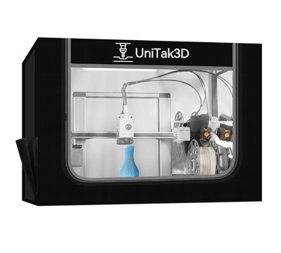 UniTak3D 3D Drucker Gehäuse Schutzhülle mit LED Beleuchtung kompatibel