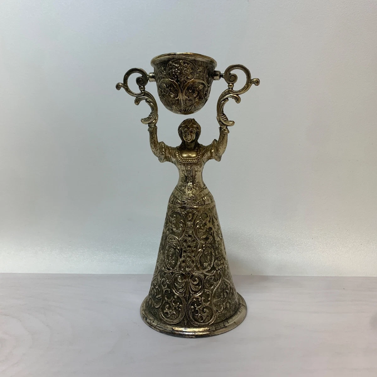 入手難 アンティーク　ウェディング ワガーカップ Wedding Cup In Antique Us Silver-Plated Cups & Goblets for sale | eBay