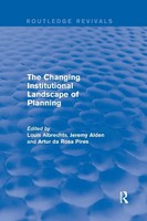 The Changing Institutional Landscape Of Planning Louis Albrechts (U. A.) Buch