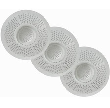 Hair Stopper Shower Filter Bath Tub Drain Protector Sink Bathroom White Silicone