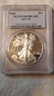 U.S. Mint American Silver Eagle 2001-W Proof PCGS PR69DCAM 1 oz Silver