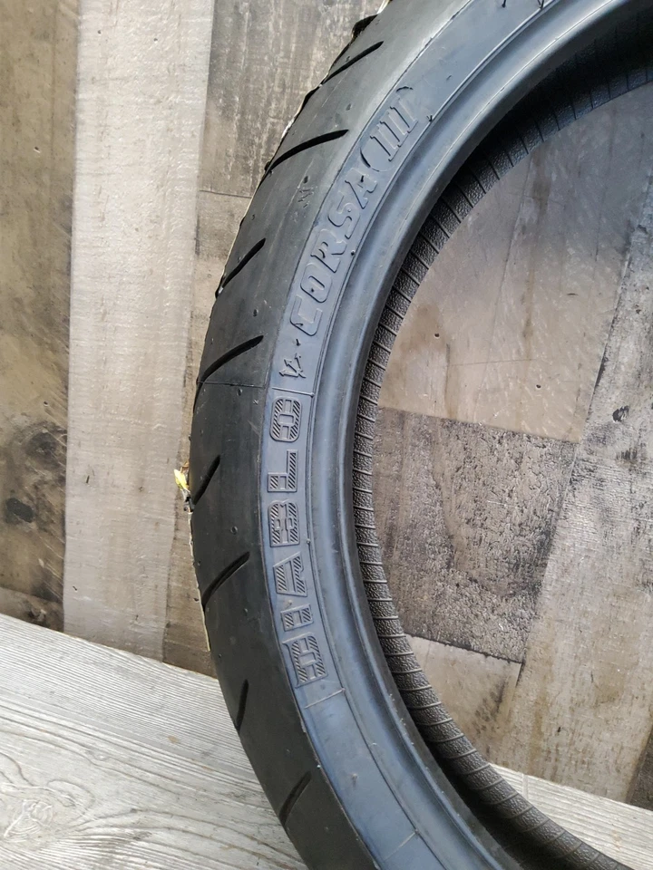 Harley Davidson Pirelli Diable Corsa 3 120/70ZR17 58W Front Wheel Tire DOT 3511 - Image 4 of 4