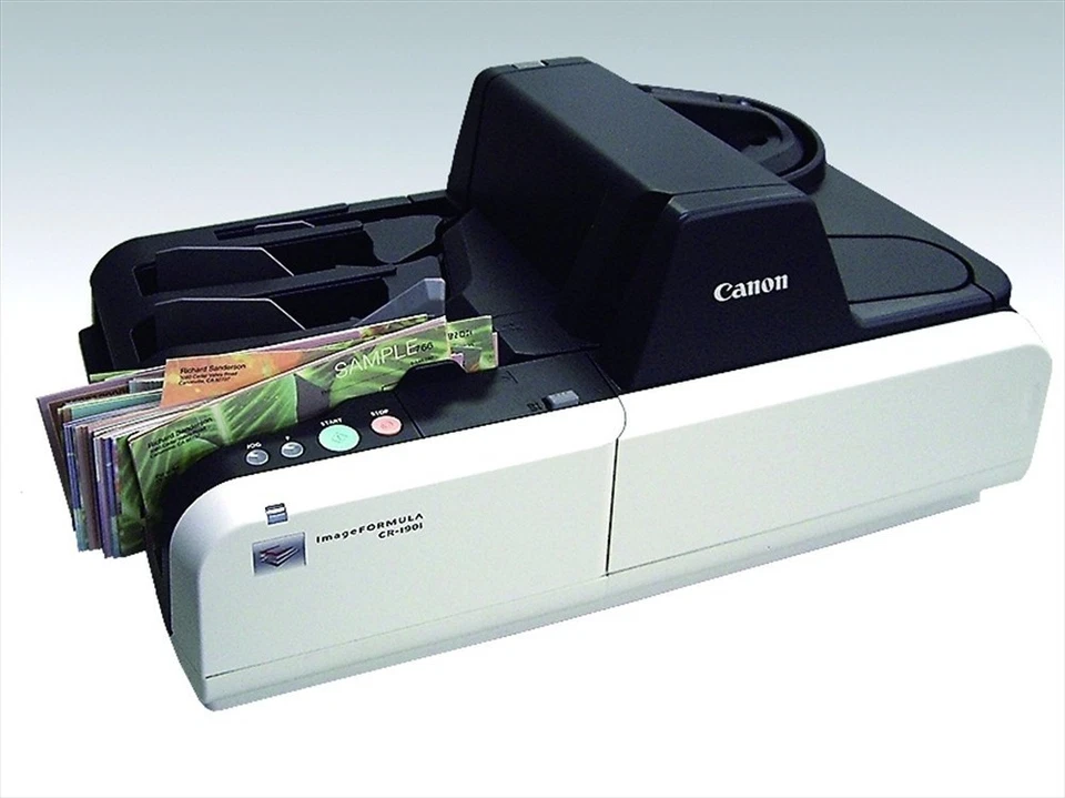 CANON IR CR-190I II 1200DPI ADF 190PPM USB DESKTOP HIGH-VOLUME CHECK SCANNER - Image 2 of 4