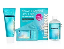 Lumineux Above & Beyond Oral Care The Whitening Kit 11.8oz EXP 05/25 New Sealed