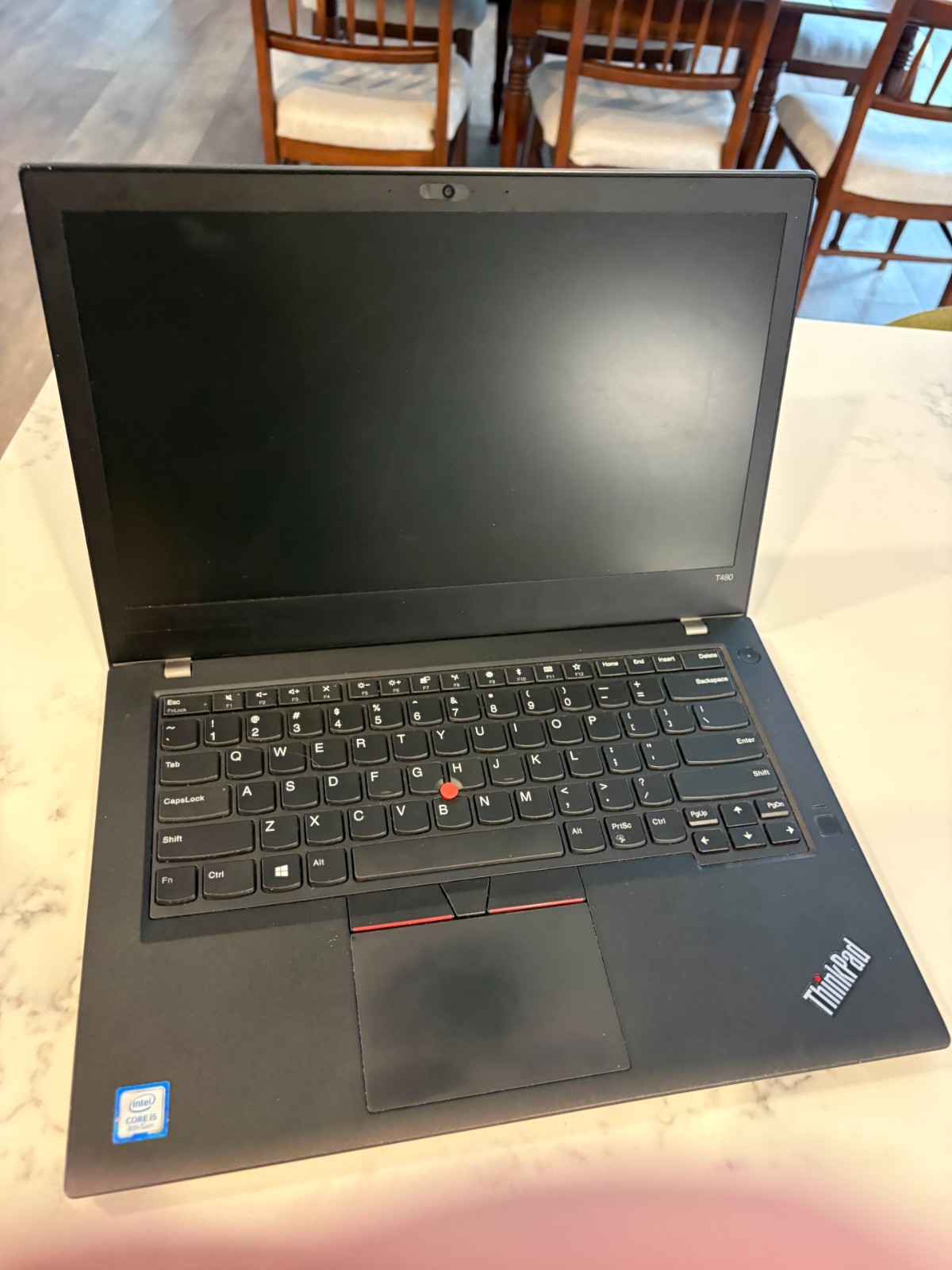 Lenovo ThinkPad T480, 14-Inch Laptop, with Intel Core i5-8250U, 500 GB SSD (Solid State Drive), Windows 11 Pro