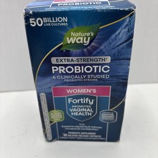 Nature's Way Women's Extra Strength Probiotic 30 Caps Exp: 11/2026