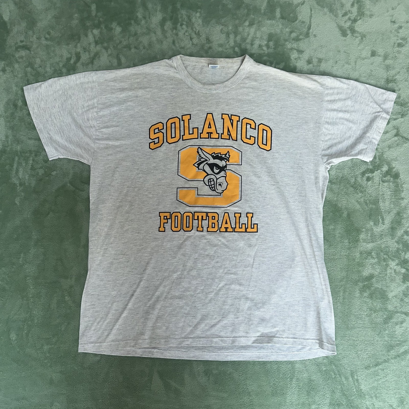 Vintage 90's Solanco Golden Mules Football T-Shirt 24.5x31