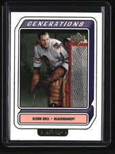 1999-00 Upper Deck Retro #G3A Glenn Hall Generations