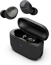 JLab Go Air Pop True Wireless Bluetooth Earbuds + Charging Case Sweat Resistance
