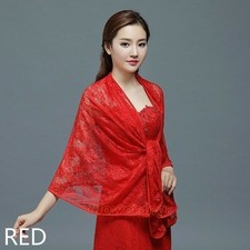 Bridal Lace Shrug Bolero Capes Wraps Shawl Poncho Capelet Tippet Wedding Elegant