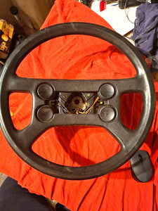 VW Golf Jetta MK1 MK2 GTI 4 Horn Spoke Steering GTI 16V SYNCRO CARAT RABBIT 19E