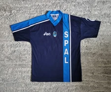 SPAL 1998 / 1999 TRAINING SHIRT VINTAGE ASICS XXL JERSEY CALCIO ITALIA