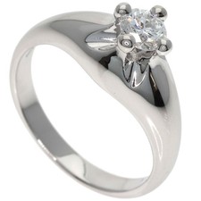 BVLGARI Corona ring Diamond Ring Platinum PT950 Ladies Used 