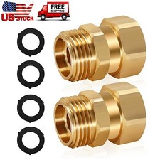 2 Garden Hose Connector 360° Swivel Fitting ...