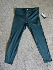 New 90 Degree By Reflex Polarflex Lux Fleece Inside Womens XXL Legging Jade