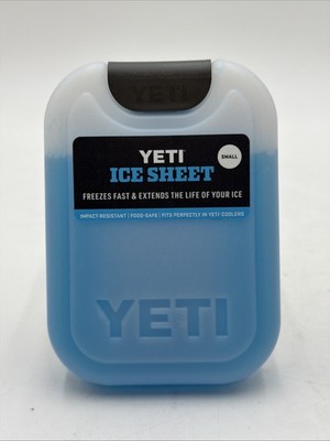 YETI ICE Sheet Refreezable Reusable Cooler Ice Pack, Small (Single unit)