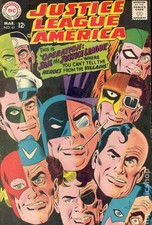 Justice League of America #61 VG 4.0 1968 Stock Image Low Grade