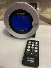 Sony ICF-C7IP Dream Machine Clock Radio 30-Pin iPod Dock Tested & Working Remote