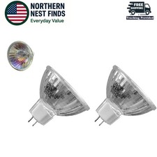 2-Pack ELH 120V 300W Specialty Halogen Bulbs - Bright Clear Projector Lighting