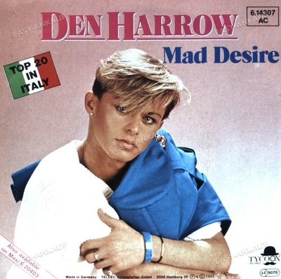 Den Harrow - Mad Desire 7'' (VG+) '
