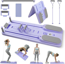 Pilates Board-Pilates Reformer Set 6 in 1 Multifunctional Abdominal Pilates Boar