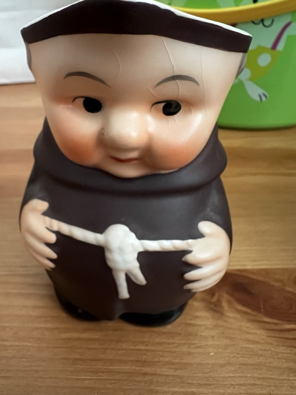 Goebel Friar Tuck Vintage Monk Creamer S141/0 West Germany Hummel Figurine 4”