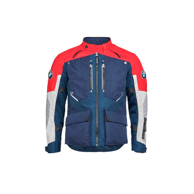 ORIGINAL BMW Motorrad Jacke GS Rallye GTX Herren Blaurot