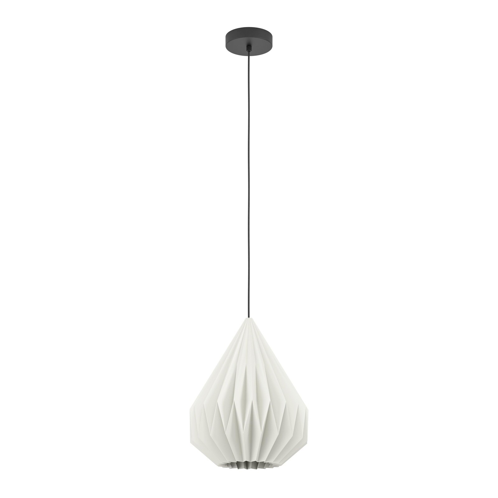 Lampe de plafond plissée Minting pour une lumière douce et relaxante