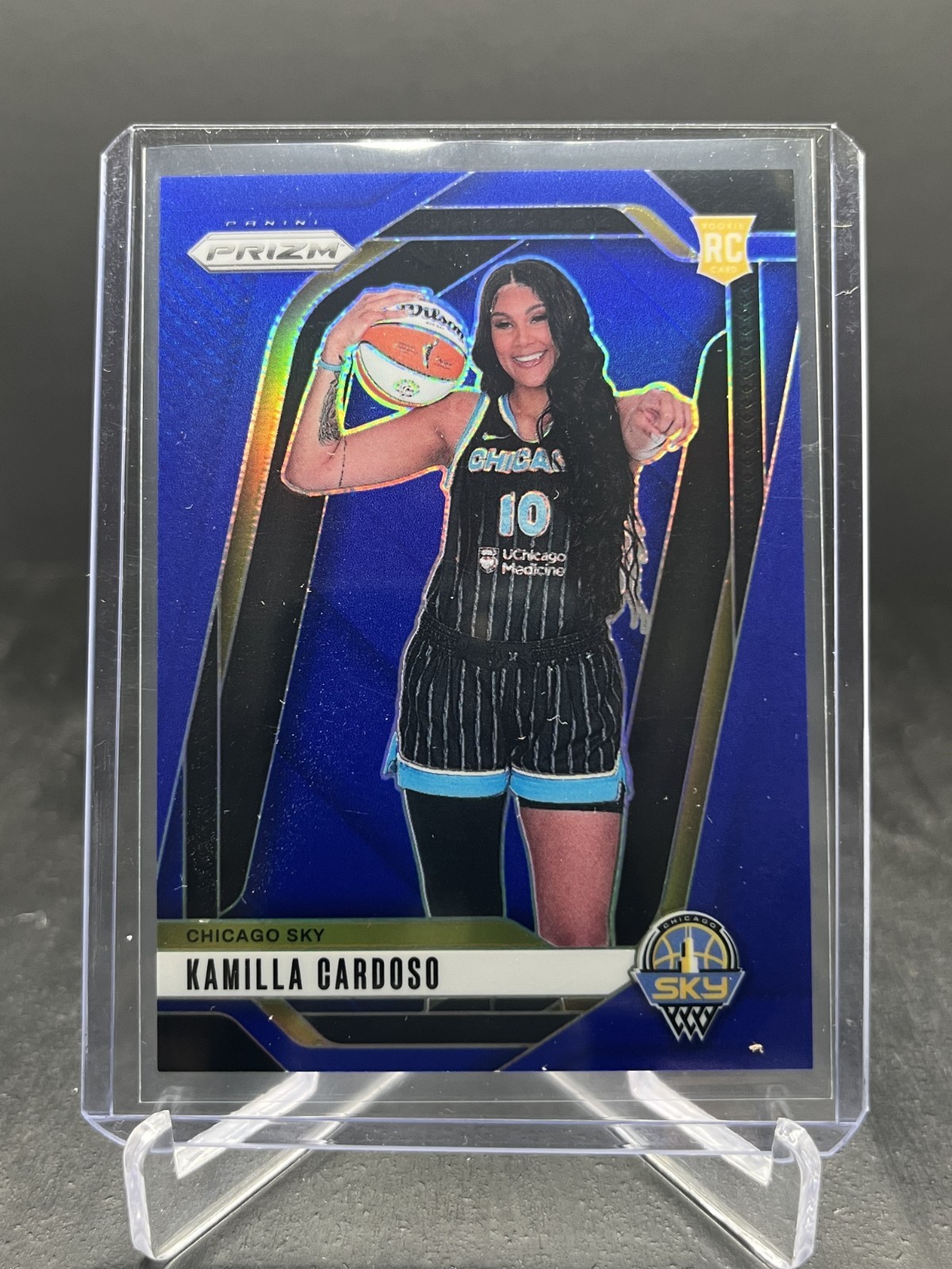 2024 Panini Prizm WNBA Basketball Kamilla Cardoso RC Rookie Blue 038/199 #149