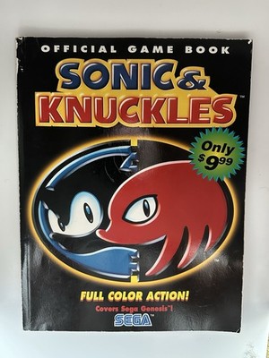 Sonic & Knuckles Official Strategy Guide BradyGames 1994 SEGA