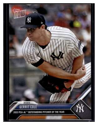 2023 Topps Now Players Choice Awards #PCA-7 Gerrit Cole Base Card (Qty)