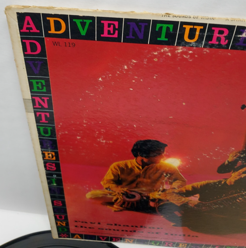 RAVI SHANKAR ~ The Sounds of India ~ 1958 ~ Record PLEASE READ - Picture 3 of 11