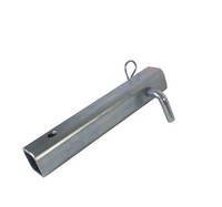 Pca-1267 Portable Winch 2 Square Tube With Bent Hitch Pin Pca-1267 Portable Winch 2 Square Tube With Bent Hitch Pin